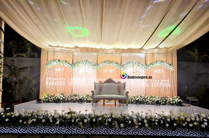 Amazing Naming Ceremony Decoration in Bangalore by BalloonPro