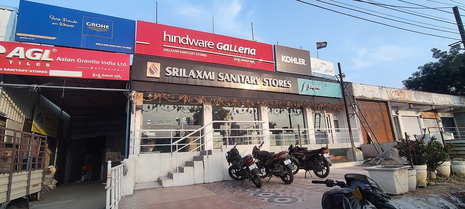 Sri Laxmi Sanitary Stores Hindware Jaquar AGL tiles Grohe