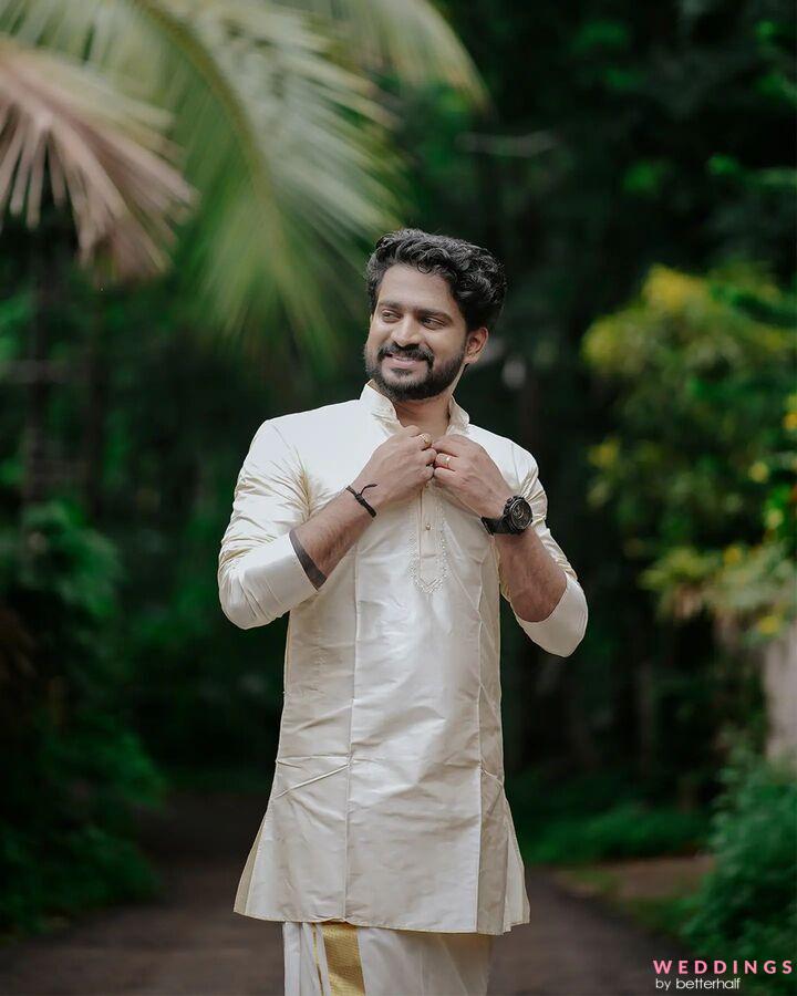 Must haves in the wardrobe of a newlywed Kerala Groom | Indian groom wear,  Traditional indian dress, Indian beauty saree