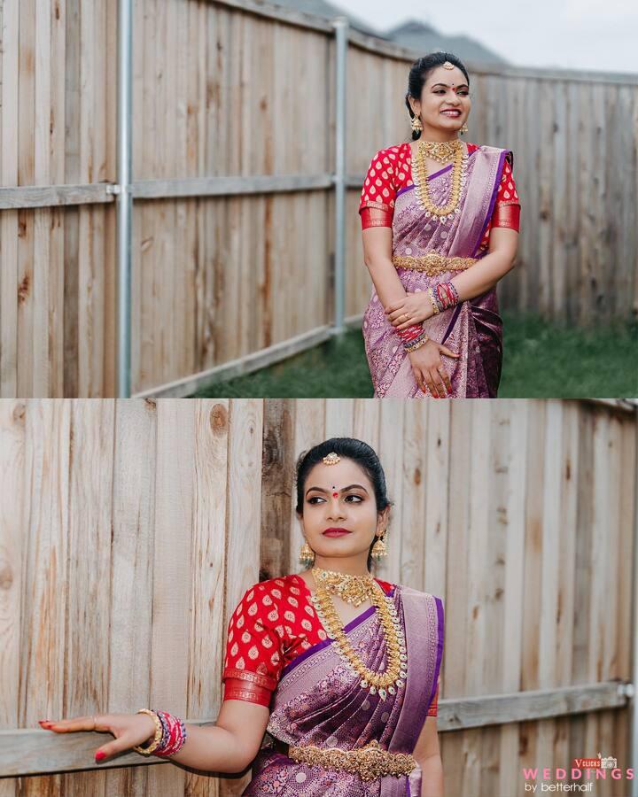 Pastel Purple Tussar Silk Copper Zari Handloom Woven Saree | Kolour