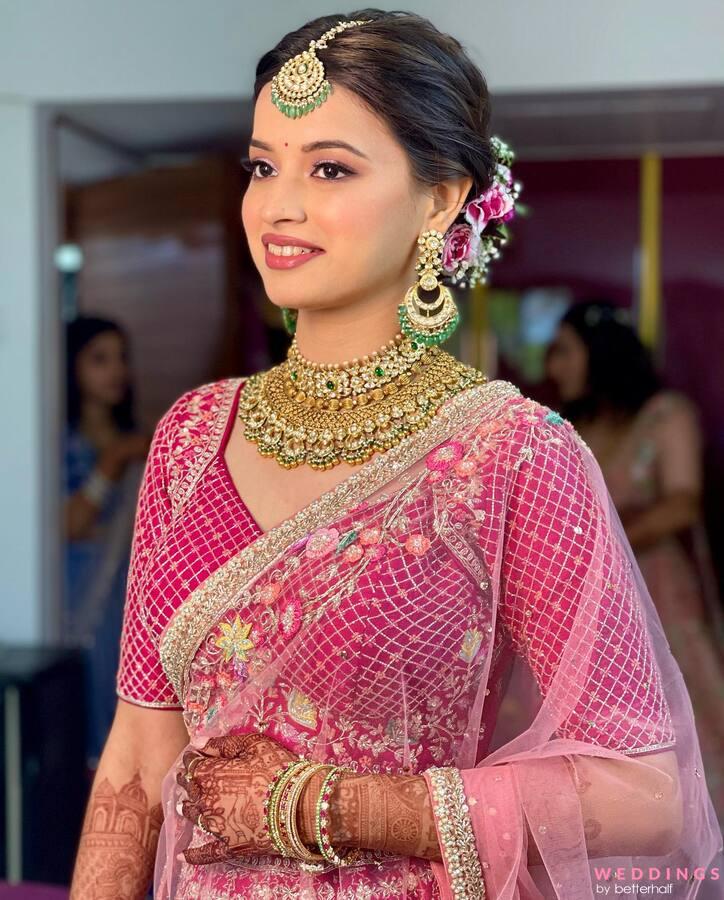 Trending - Brides Who Rocked Natural Yet Glam Bridal Looks! | Indian  wedding makeup, Bridal looks, Indian bridal makeup
