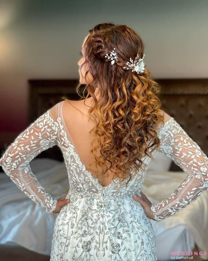Wedding Hair Style | Off shoulder dress hairstyle, Dress hairstyles, Off  shoulder wedding dress