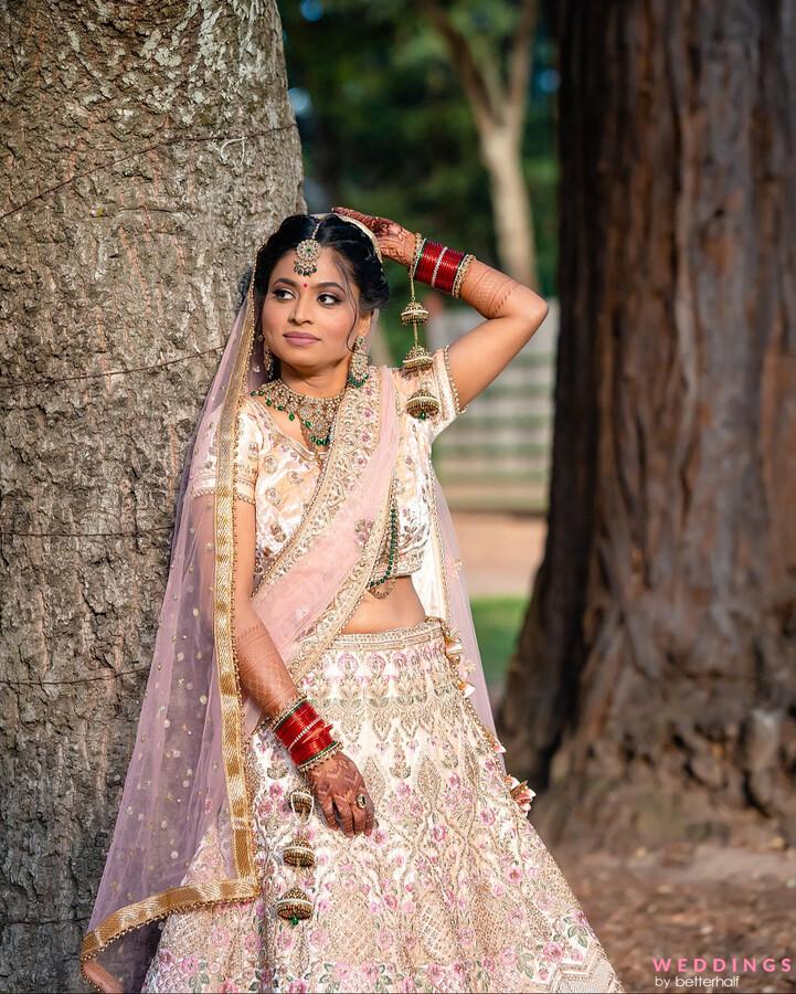 Beautiful Indian Designer Sangeet Lehenga