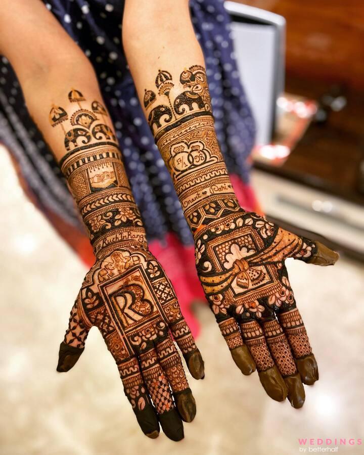 75+ Beautiful Designs of Eid and Weddings Mehndi-Henna for Girls | Latest bridal  mehndi designs, Bridal henna designs, Bridal mehendi designs