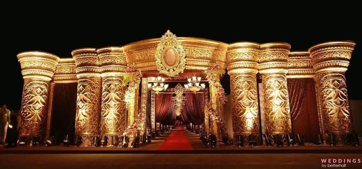 Photo of Traditional Entrance Decor Ideas for Royal Luxury Weddings