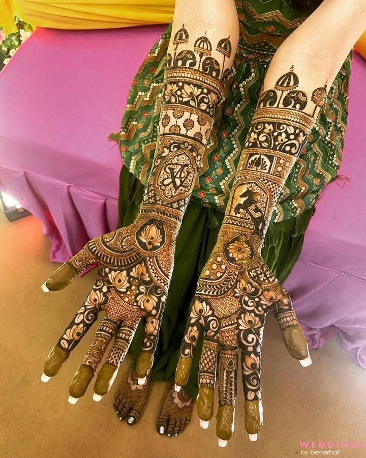 Image of Mehndi Wedding Theams Rajasthani-UN058958-Picxy