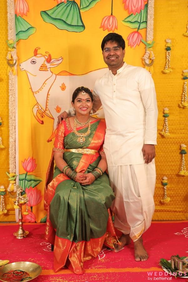 Premium Photo | Indian couple welcoming with namaskara pose or both hands  folded while wearing traditional festival clothing, isolated over white  background
