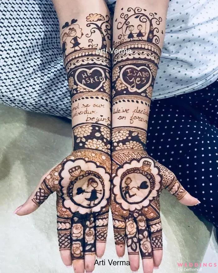 43+ Best Bridal Mehndi Designs Ideas For Your Wedding Day | Minted