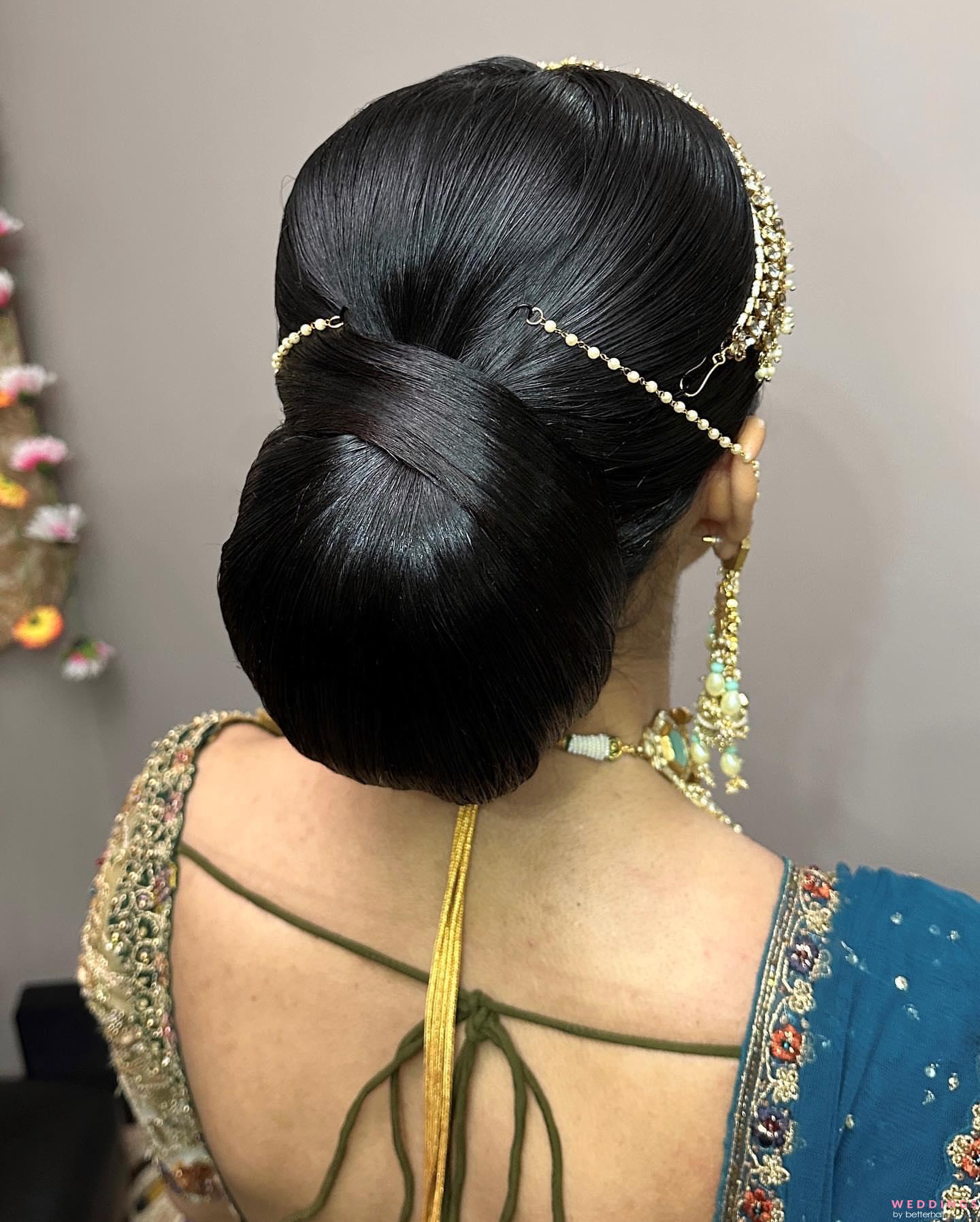 20 Bun Hairstyles For Indian Brides That Have All Our Hearts