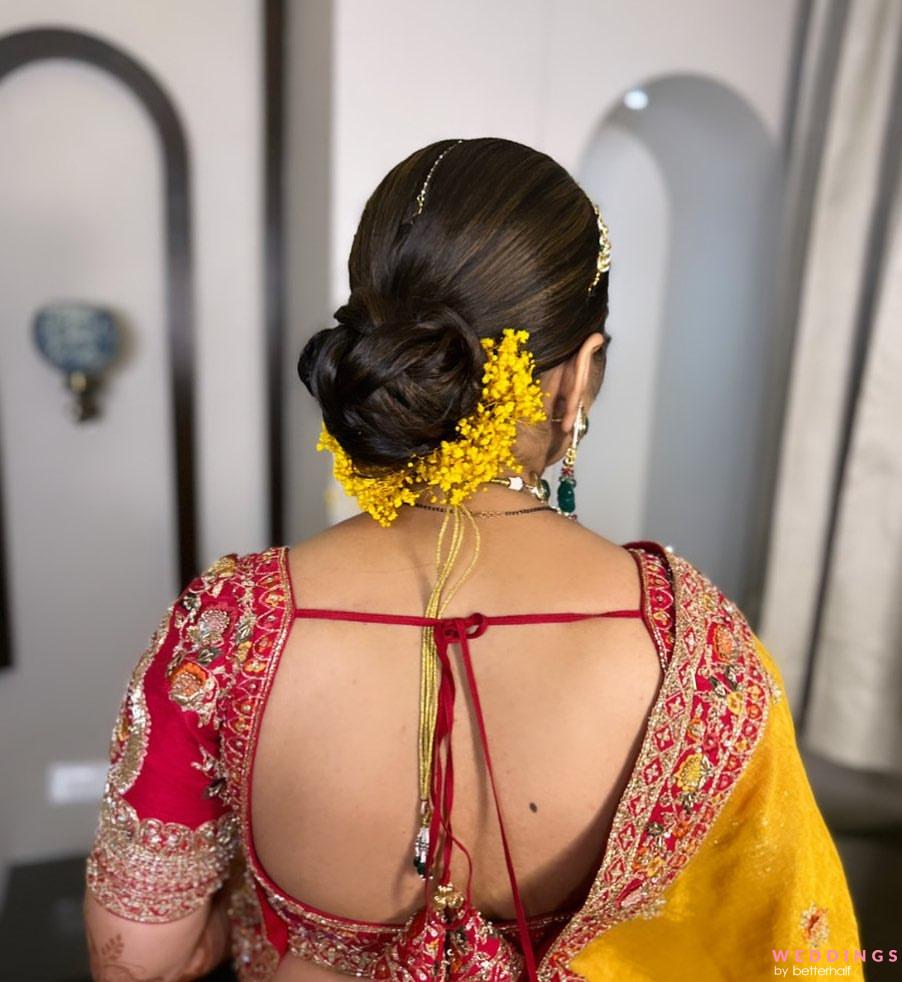 16 Latest Reception Hairstyles for Saree in 2024