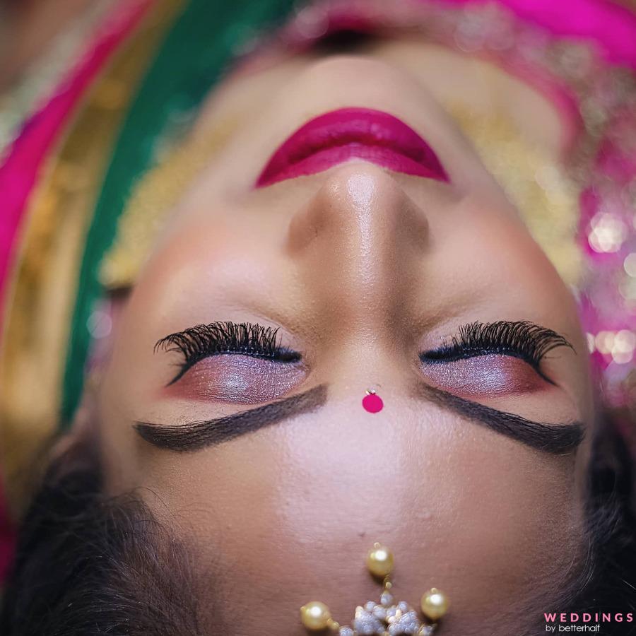 25+ Eye Makeup Looks To Rock Above A Mask At Your Intimate Wedding |  WeddingBazaar