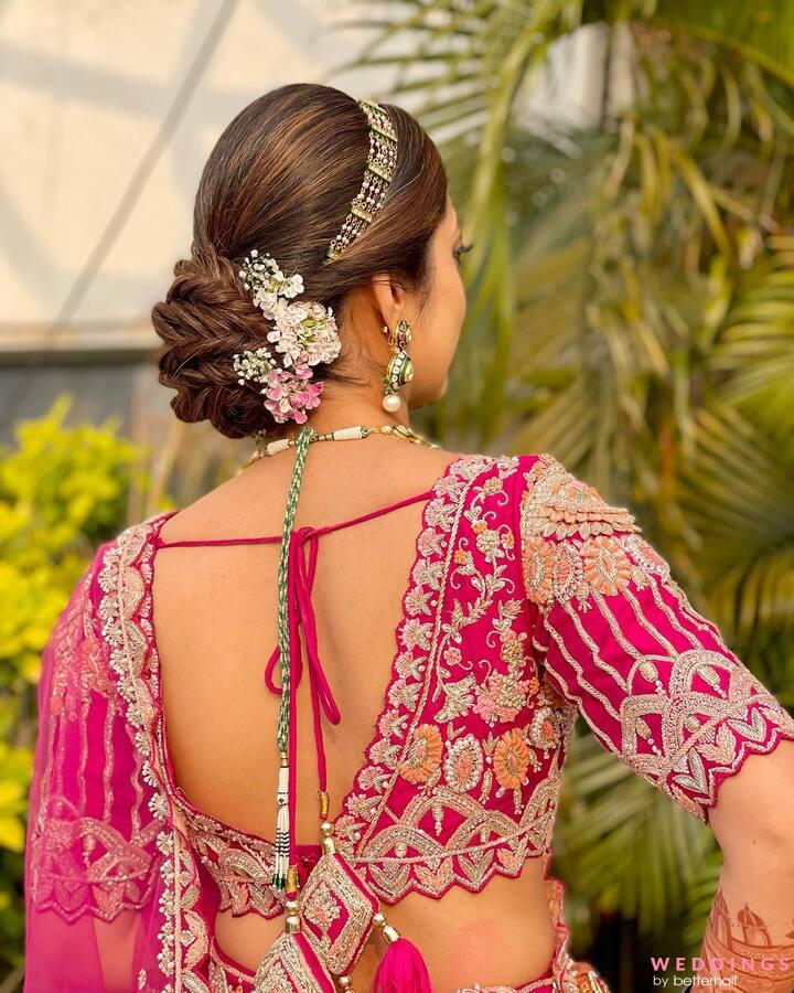 Attention-grabbing Hairstyles for Lehenga Look: Six of the Best