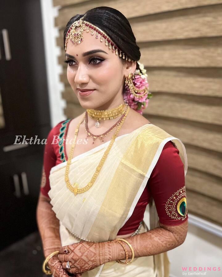 Aesthetic South Indian Bridal Makeup Looks for The Wedding Season 2021