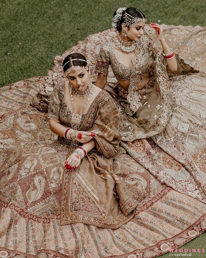 Bridal Fashion Forward: Highlighting Unique Wedding Dress Styles in 2024 |  Indian bride poses, Indian bridal photos, Indian bride photography poses