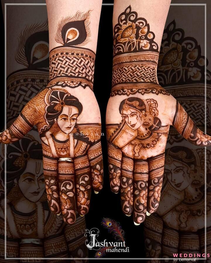 Dulha-Dulhan-Mehndi-Design-3-Indian-Mehndi-Designs - Mehndi Designs