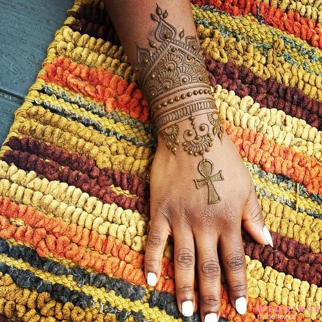 Beautiful Mehndi Design On Hand Stock Photo | Adobe Stock