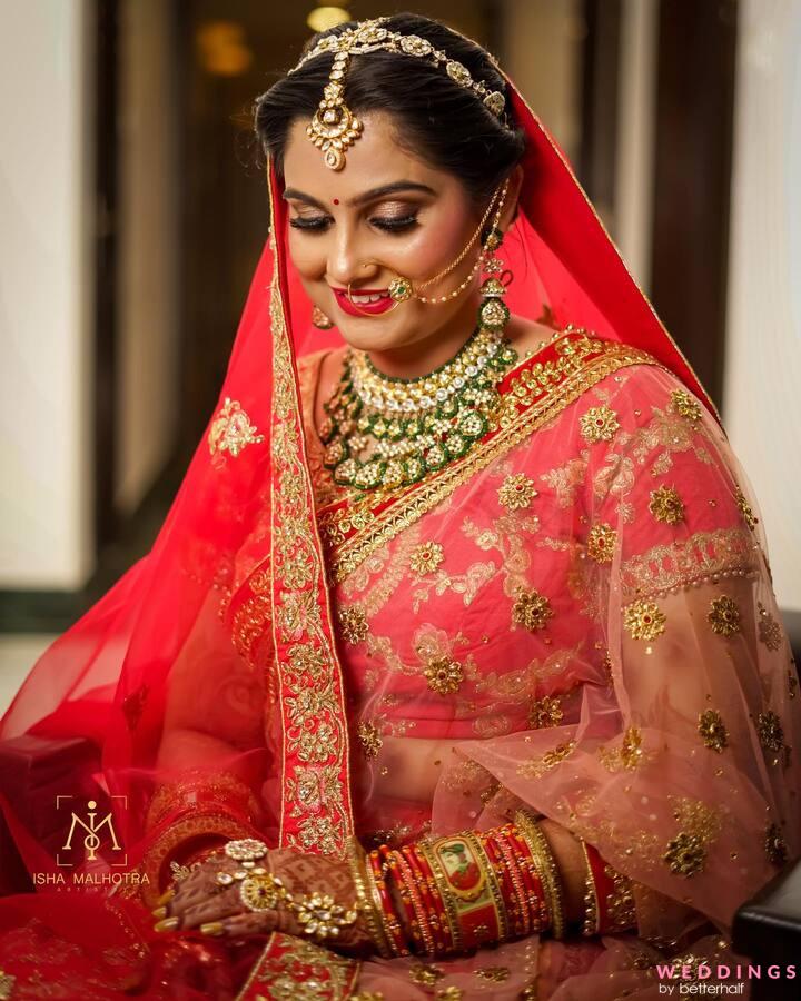 Red... - Hd bridal makeup /bridal lehenga/bridal jwellery | Facebook