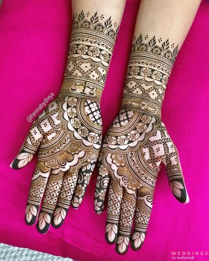 50+ Easy Floral Mehendi Designs for Brides! | Latest mehndi designs, Mehndi  designs front hand, Mehndi designs for fingers