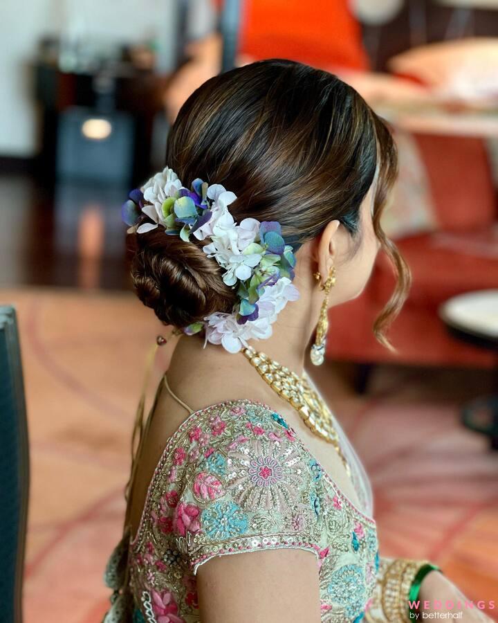 Hairstyle ideas for Indian brides with long hair