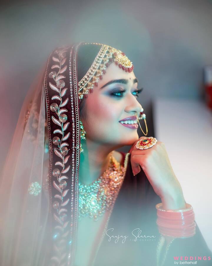 weddingphotography #bridalmakeup #bridetobe #portrait #traditional #dulhan  #indianbride #photography #poses #smilemakeover #indianbride | Instagram