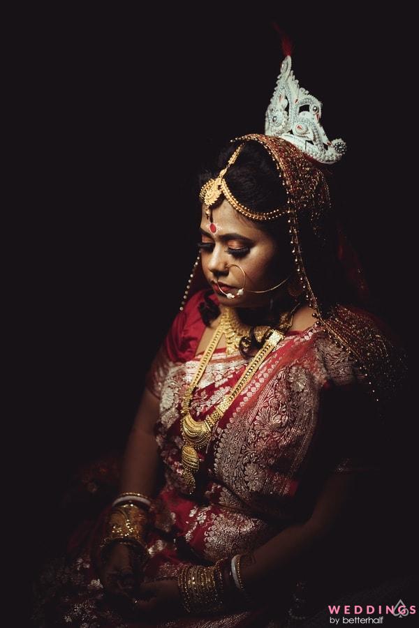 Glance Bengali Bridal Photoshoot Poses Archives - myMandap