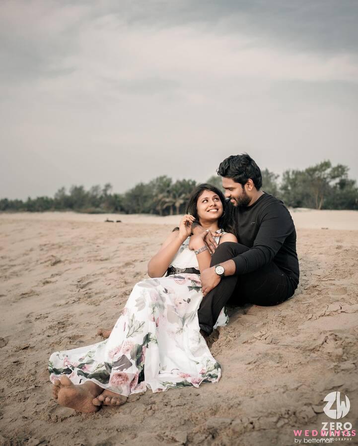 Dreamy Beach Engagement Session Dress