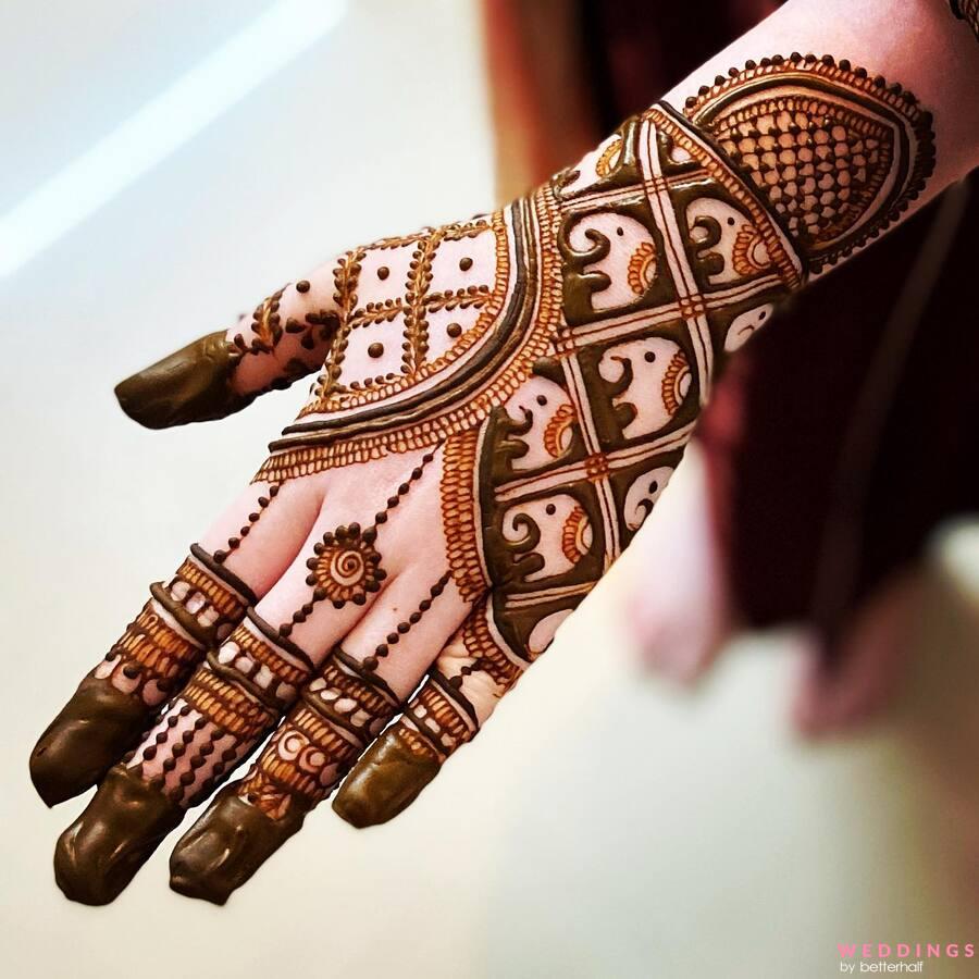 TRADITIONAL RAJASTHANI BRIDAL HENNA MEHNDI DESIGN | FULL HAND MARWARI  MEHENDI FOR INDIAN WEDDING - … | Mehndi designs for hands, Henna mehndi,  Modern mehndi designs