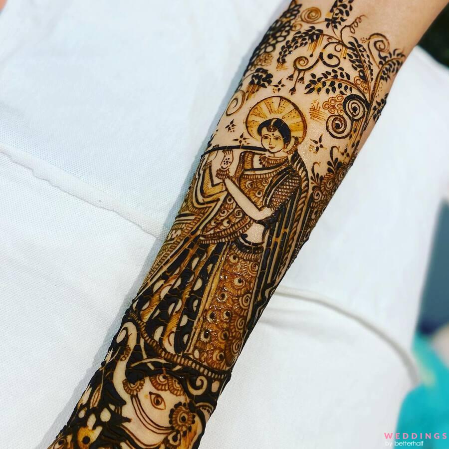 India God Totem Henna Mehndi Temporary Tattoo Paisley Flower Women Girl  Makeup Water Trasnfer Tatoo Mandala Neck Paste - Temporary Tattoos -  AliExpress