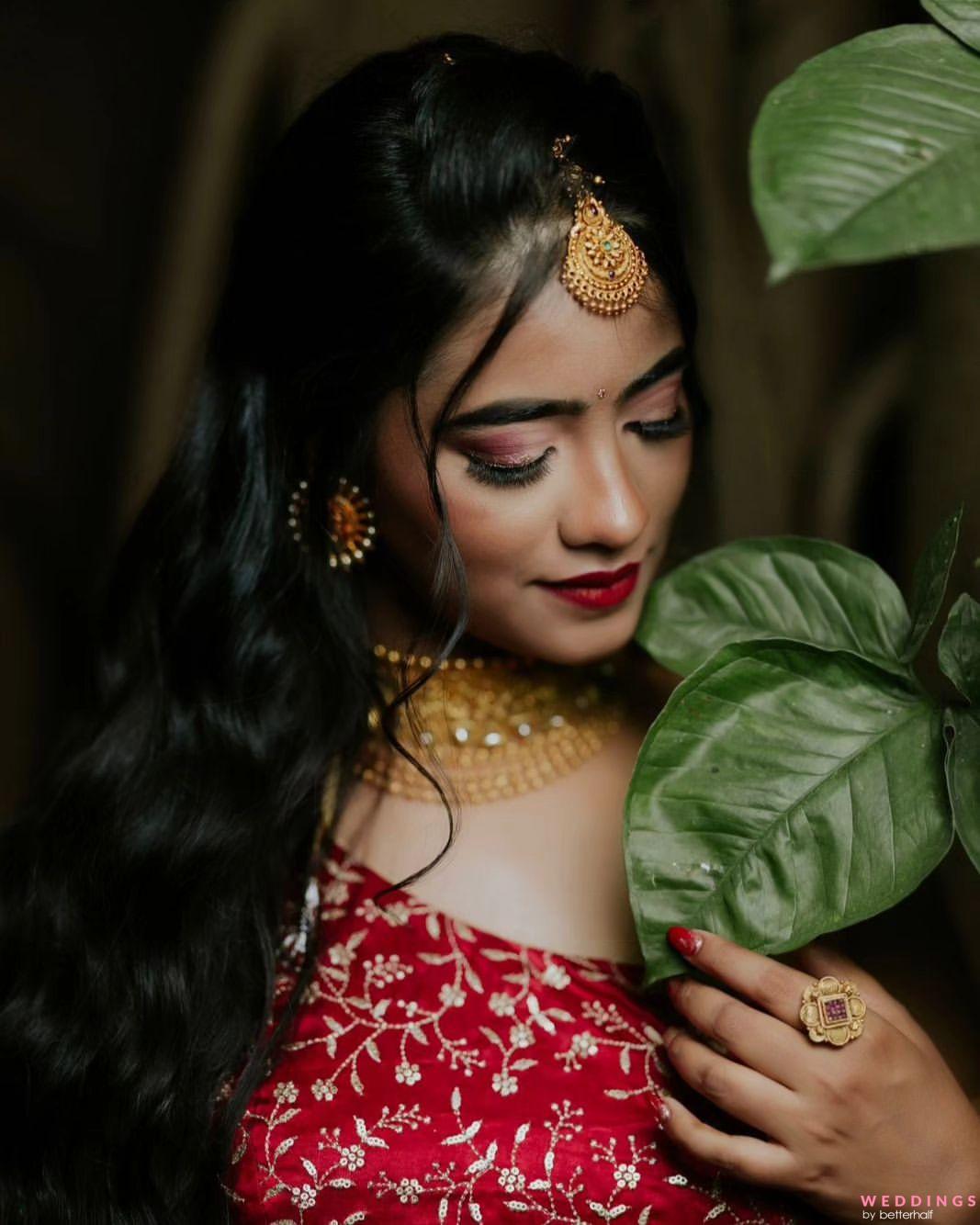 Image of Indian Bridal Makeup , Bridal Makeup Hairstyle , Latest Indian  Bridal Makeup . Wedding Makeup Images-HI204276-Picxy