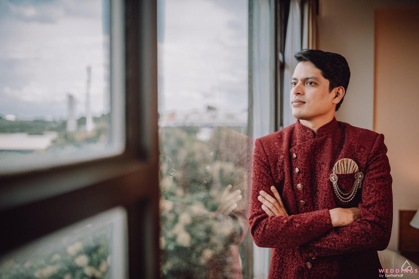 Sherwani Shots of Grooms That Capture Their Outfits Perfectly! |  WeddingBazaar