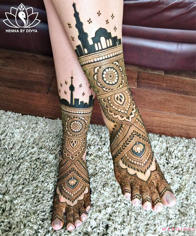 30 Mind Blowing Leg And Foot Mehndi Designs For Brides! | Wedding mehndi  designs, Mehndi designs feet, Dulhan mehndi designs