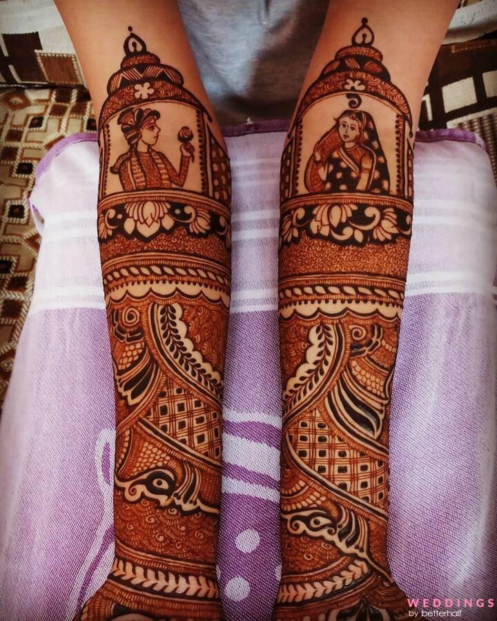 Traditional Indian Design | Latest simple mehndi designs, Dulhan mehndi  designs, Unique mehndi designs