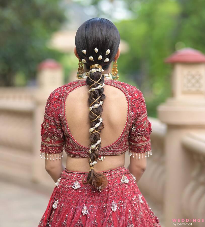 4 Simple & Pretty Open Hair Hairstyles For Lehenga | New Hairstyles | Easy  Hair Style Girl - YouTube