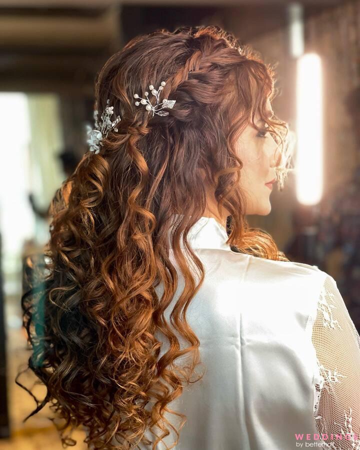 Top 10 Curly Hairstyles for Wedding to Look more Elegant