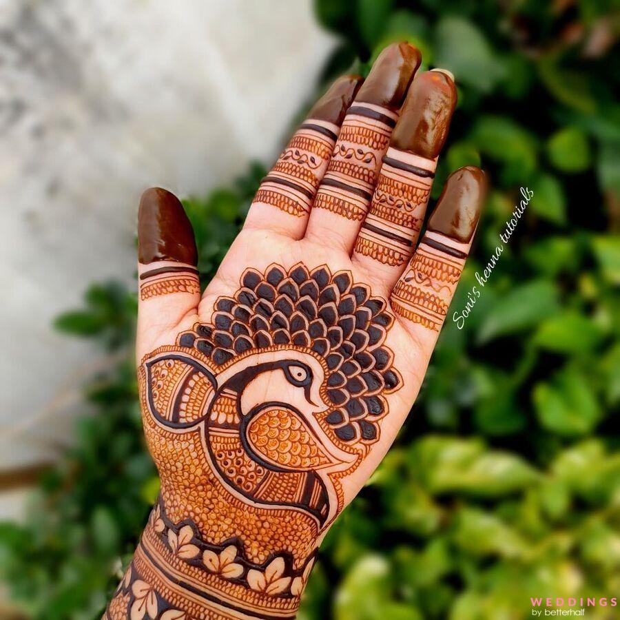 30 Jaw-Dropping Mehendi Designs for Your Wedding Day - Swagrani