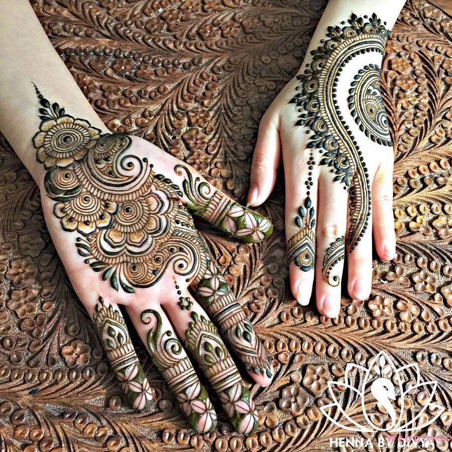 22 Floral Henna Patterns Inspired by Nature : Tiny Floral & Stars I Take  You | Wedding Readings | Wedding Ideas | Wedding Dresses | Wedding Theme