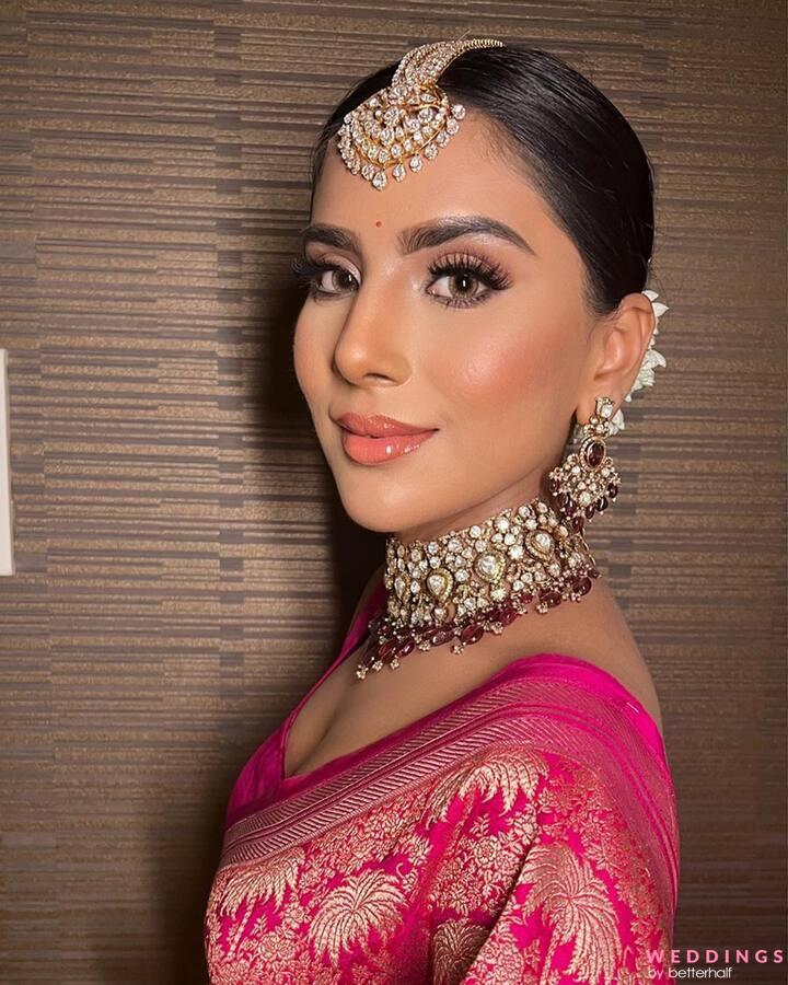 STEP-BY-STEP INDIAN/ASIAN BRIDAL EYE MAKEUP TUTORIAL | Glitter Cutcrease  Daytime Wedding Look - YouTube