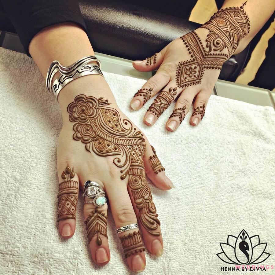 Short hand mehndi design - Mehndi Design World