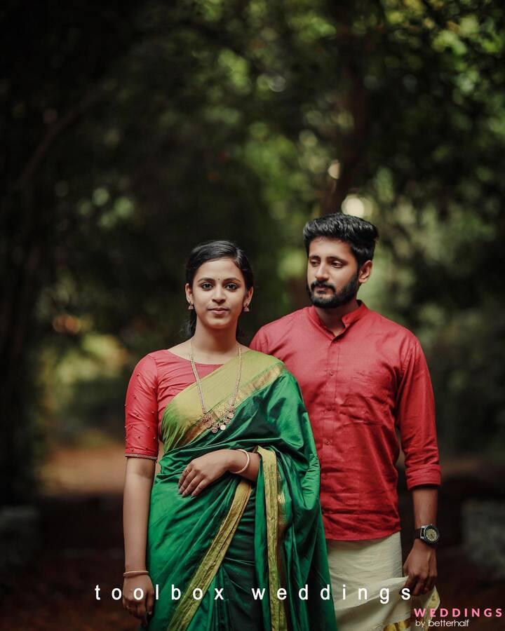 Couple set saree with kurta