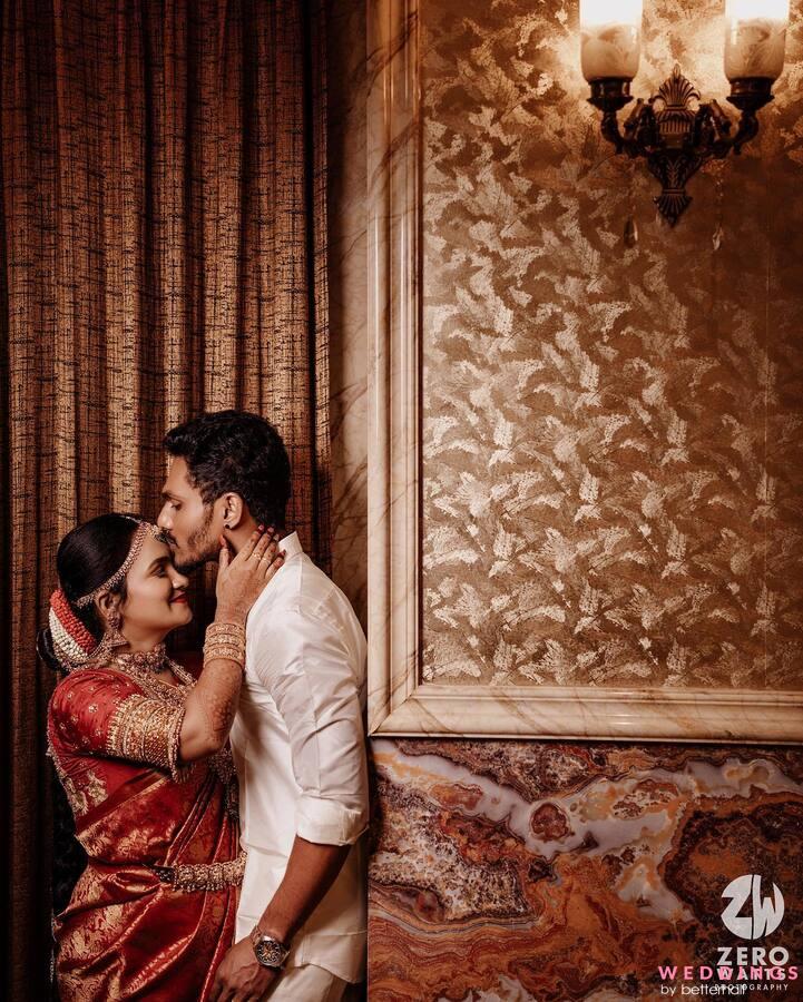 With every kiss: 9 utterly romantic wedding portrait poses to steal - Her  World Singapore