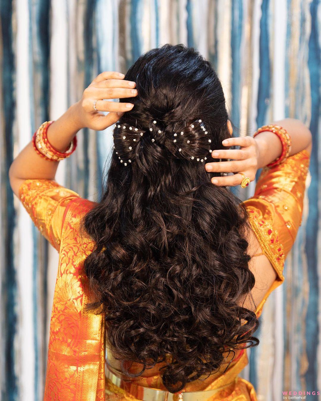 8 Viral Hairstyles for Curly Hair Brides - Weva Photography