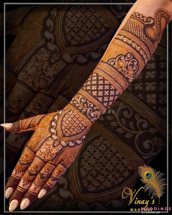 55+ Latest Khafif Mehndi Design 2024 - Stylish And Simple