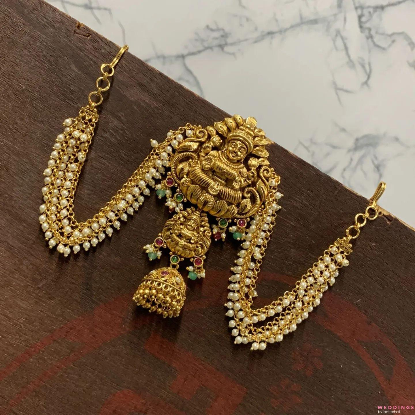 Traditional deals pathakam necklace