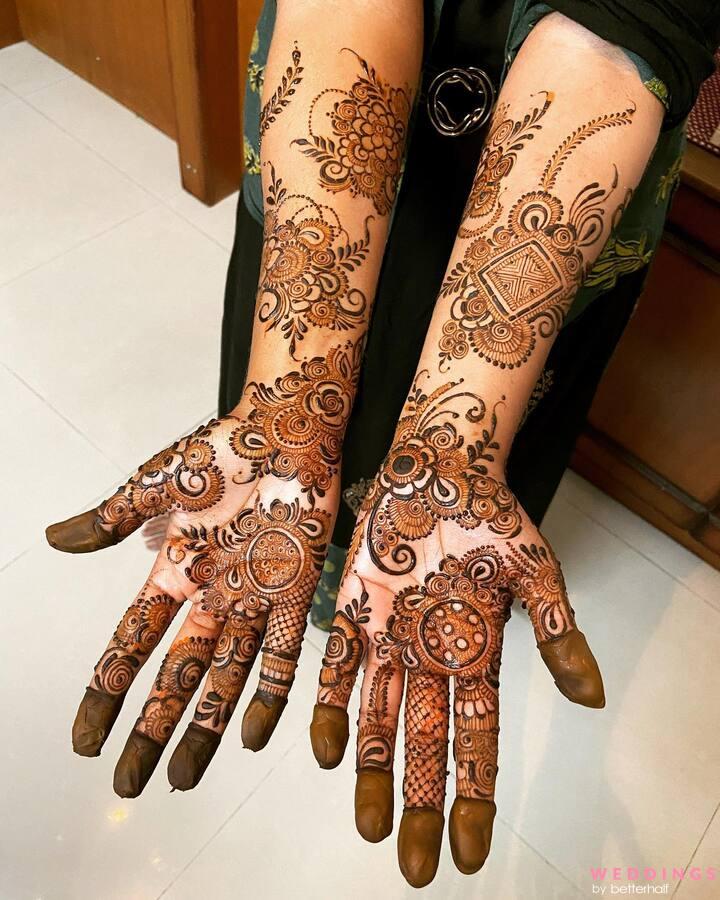 8 Beautiful Arabic Mehndi Design For Wedding - Tradeindia