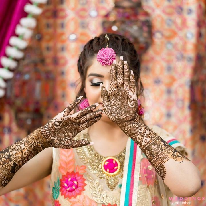 50 Beautiful Mehendi Designs Flaunted By Gorgeous Indian Brides