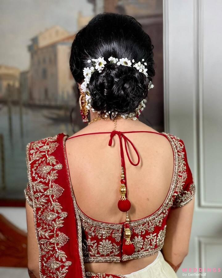 Captivating Bridal Blouse Back Designs