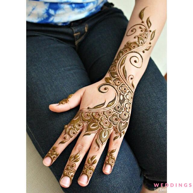 20+ Arabic Mehndi Design Images Which Are a Must See! | Bridal Mehendi and  Makeup | Wedding Blog