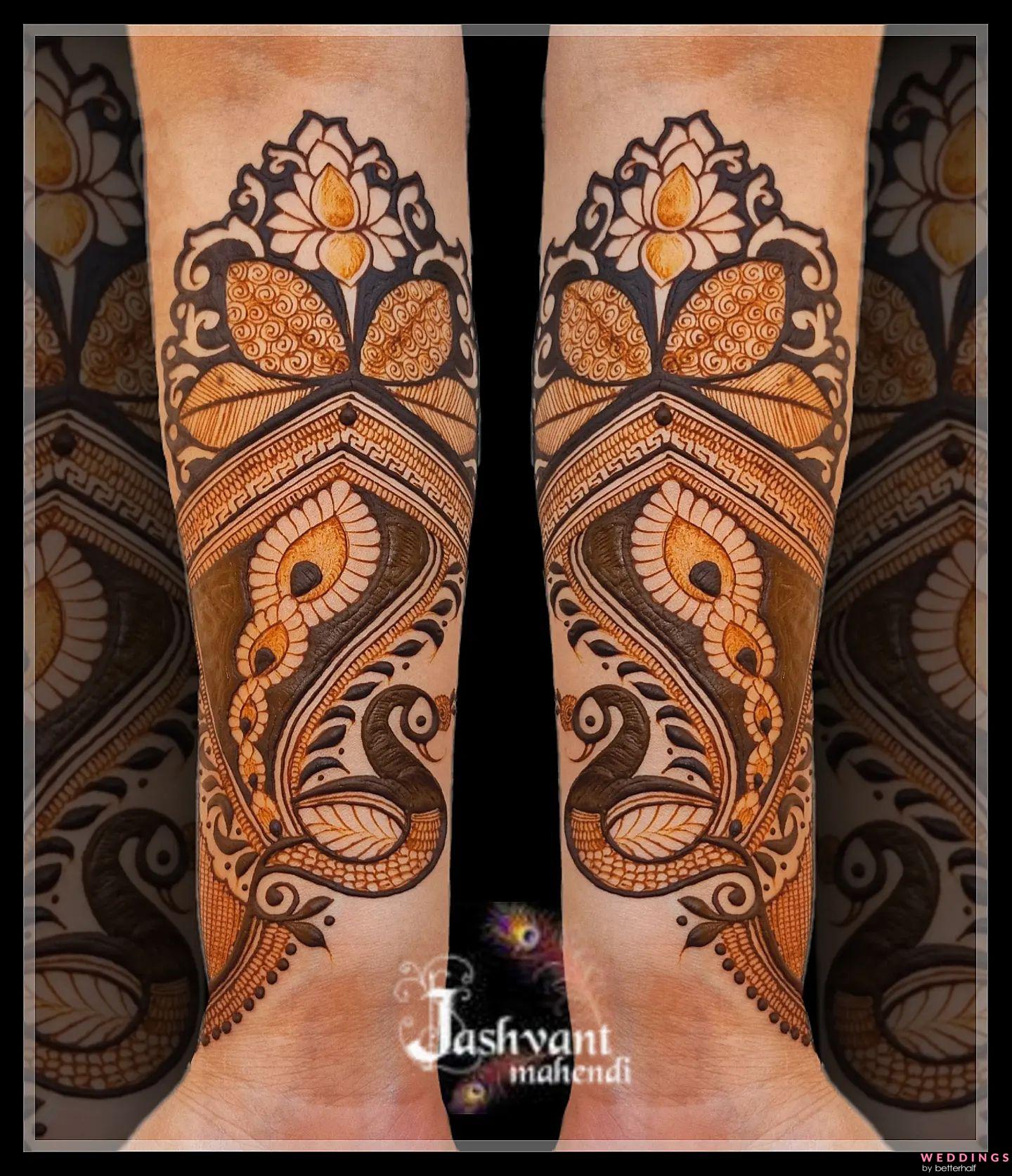 Simple Mehndi designs for your feet – News9Live