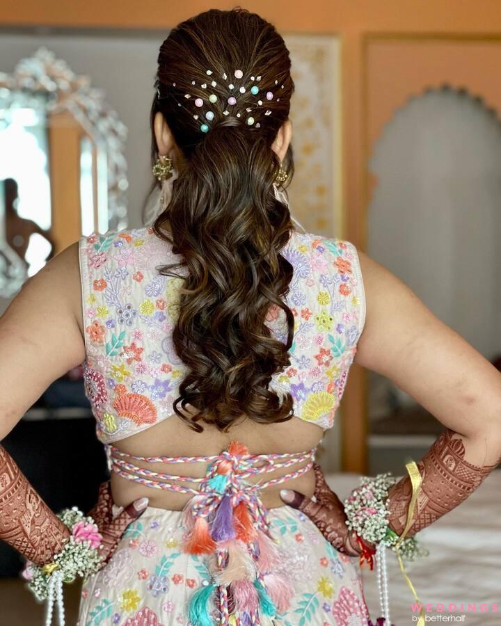 Share more than 159 crop top lehenga hairstyle best