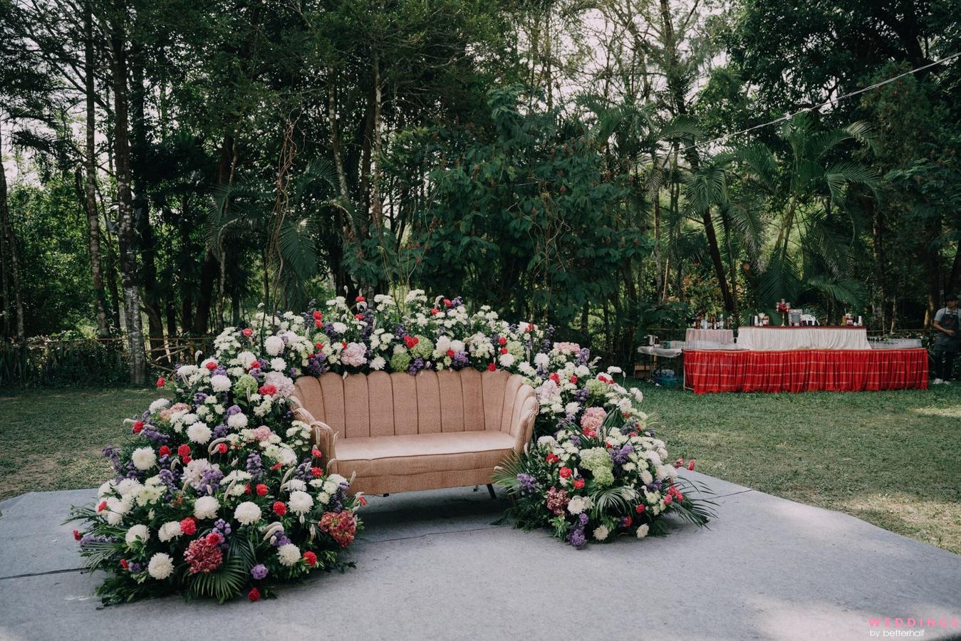 Enchanted Outdoor Greenery Wedding